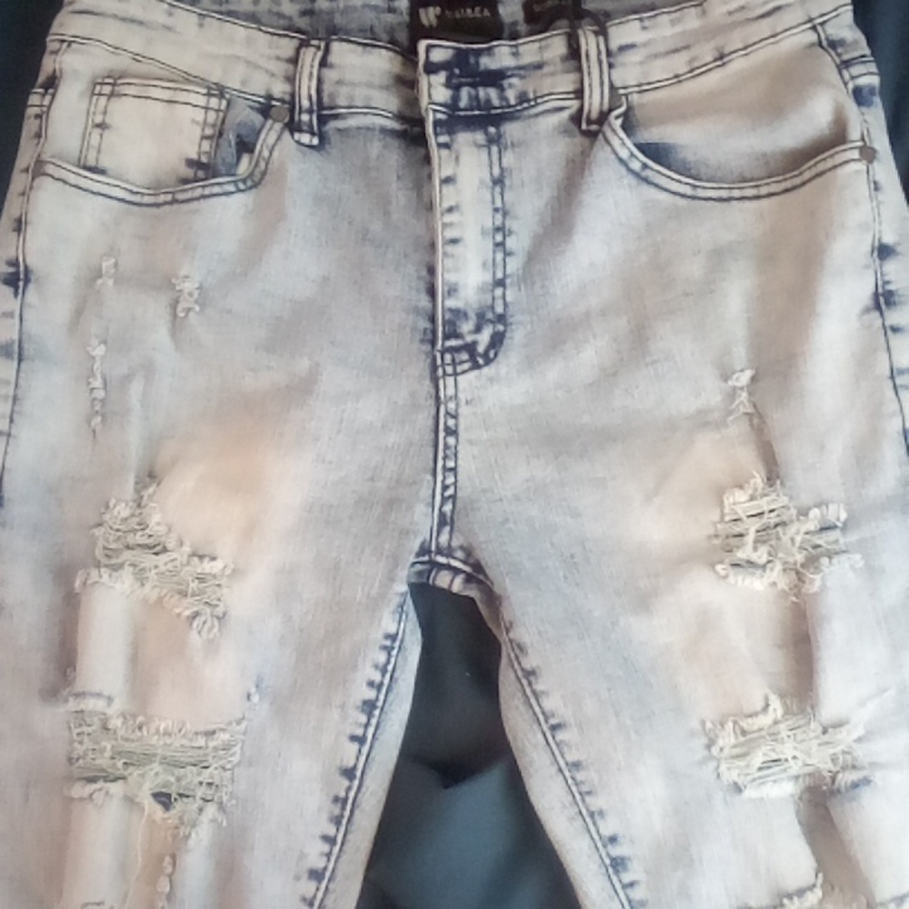Mens jean shorts
